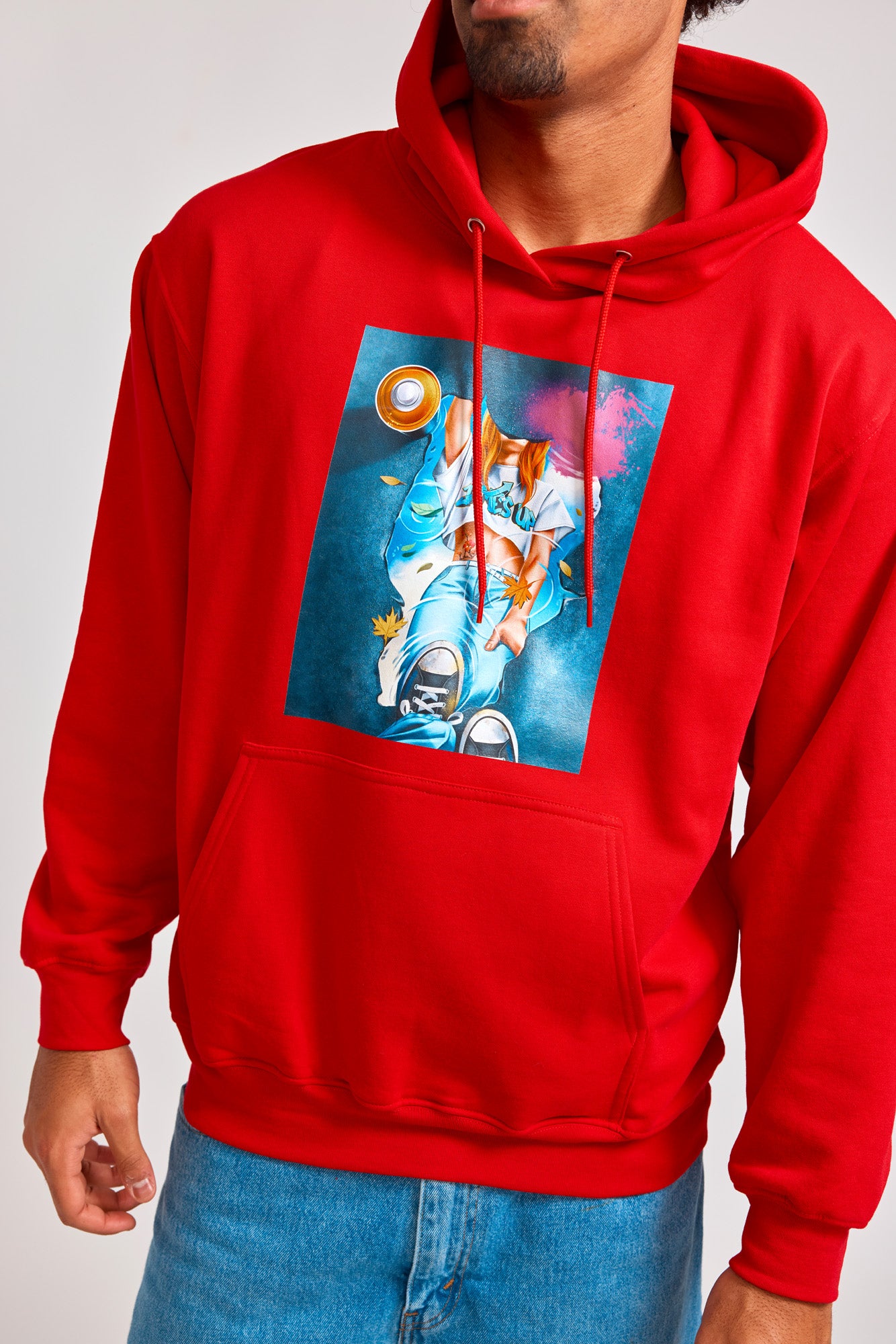 Lightweight Hoodie Puddle Original Design